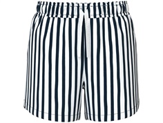 Name It shorts white with dark sapphire stripes